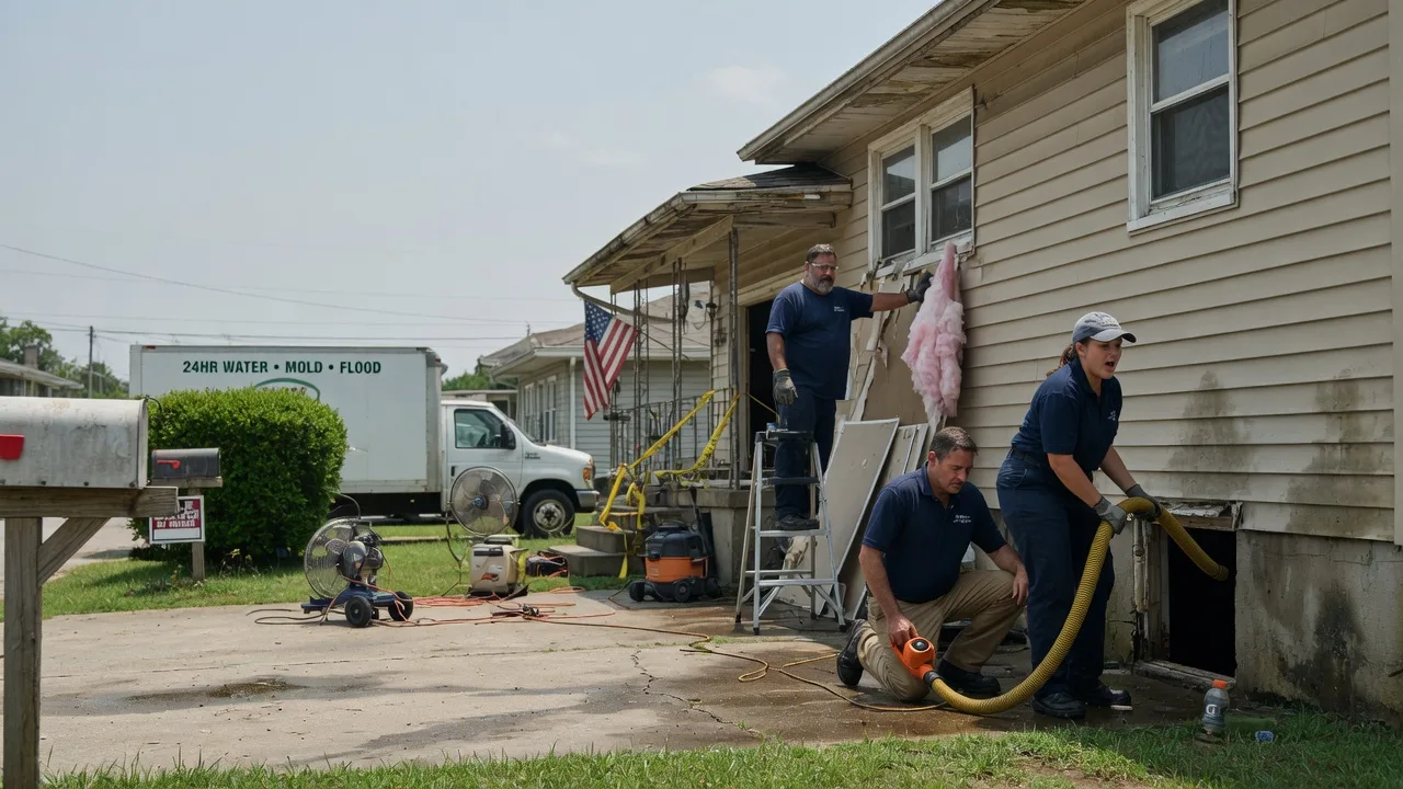 Water Damage Repair in May, OK near me
